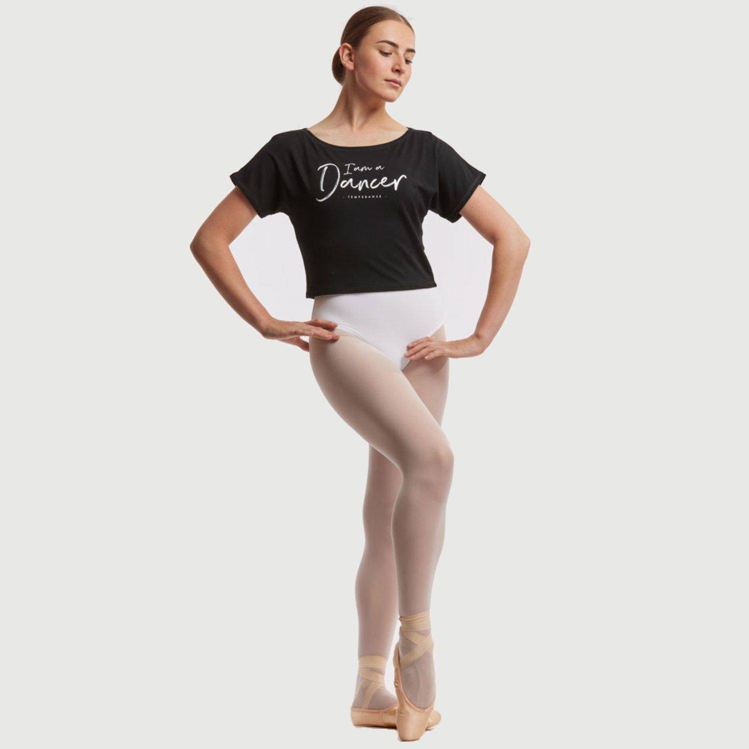 Kurzes Tanz Top AGILE I AM von Temps Danse