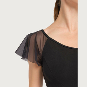 Kleid mit kurzen Tüllärmeln DARLENE Temps Danse