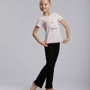 Jazzhose Kinder mit Schlag LUNA JR Temps Danse im Ballett Shop