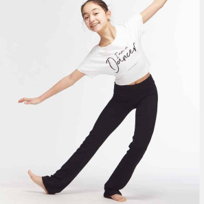 Jazzhose Kinder mit Schlag LUNA JR Temps Danse im Ballett Shop
