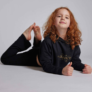 Jazzhose Kinder mit Schlag LUNA JR Temps Danse im Ballett Shop