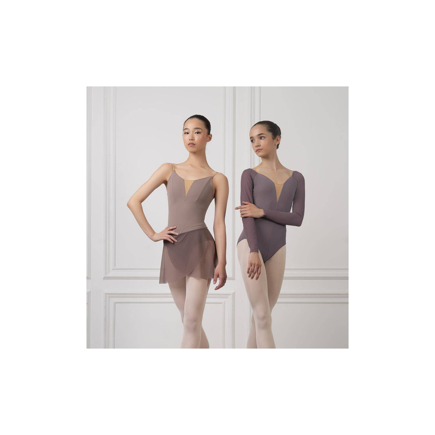 Ballettanzug mit Spaghetti-Träger CHARLOTTE Grishko Bolshoi Stars. Senses im Ballett Shop