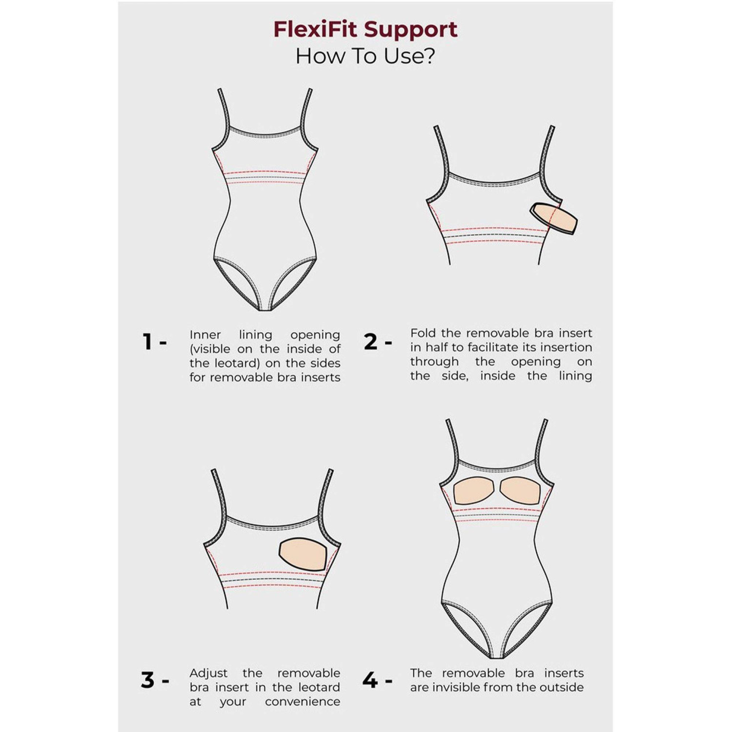 Ballettbody NEOMA - Wear Moi - FlexiFit Support