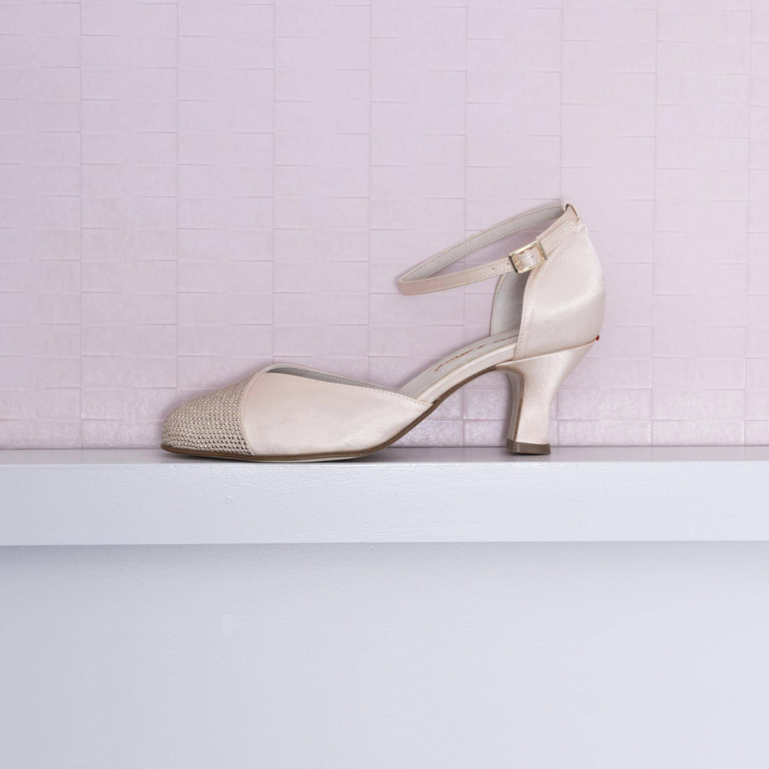 Tanzschuh mit Patinaoptik SARA Rosso Latino