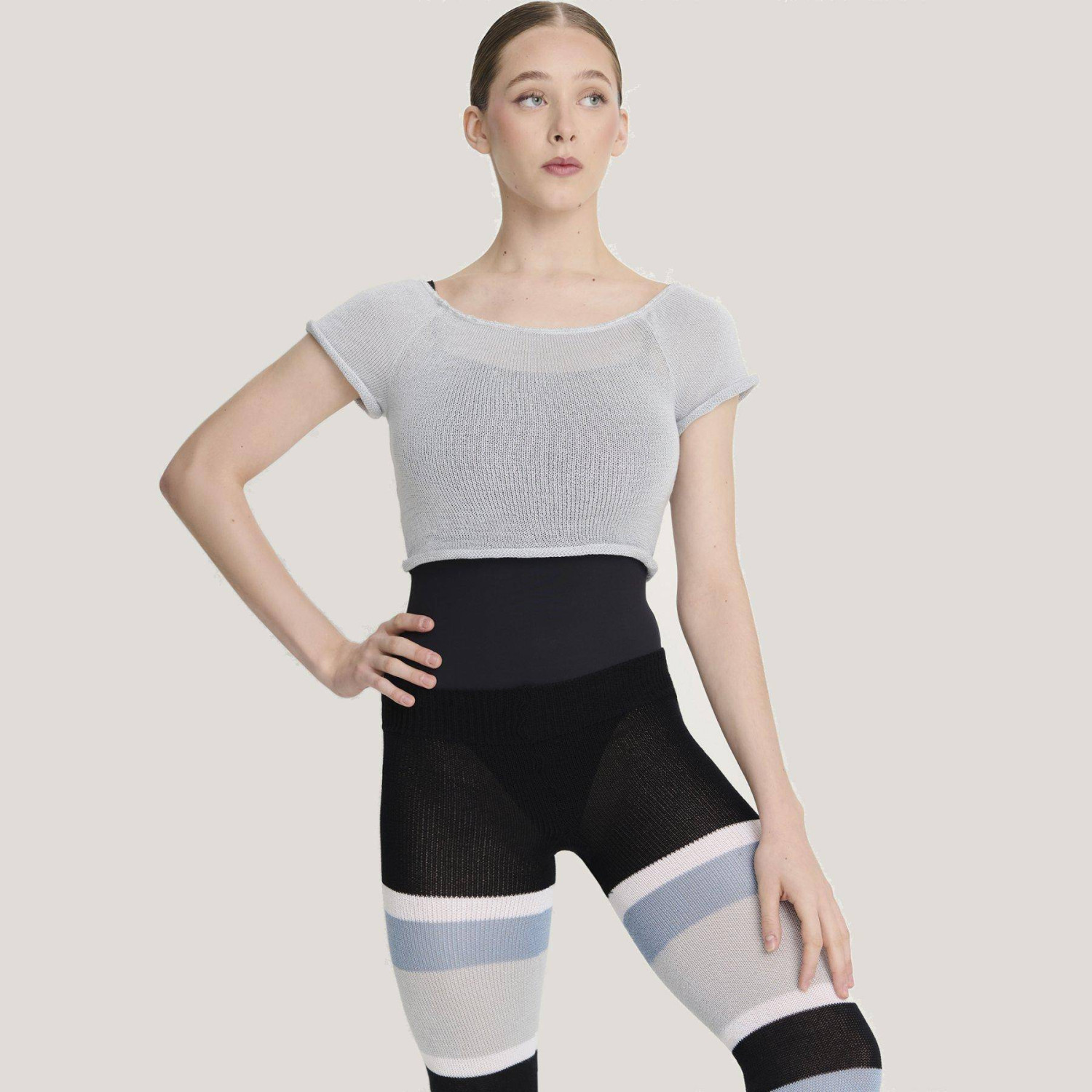Gestricktes Warmup-Top kurzarm 6672 Intermezzo