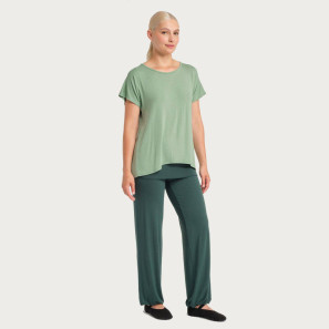 Yogahose aus Bambusviskose BABY saisonal von Temps Danse