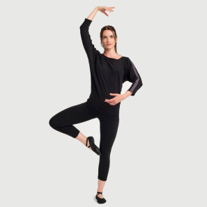 Tshirt 3/4 Arm Bicolor ANGELE BI Temps Danse