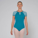 Trikot mit kurzen Tüllärmeln lagon DAYA-126 Temps Danse
