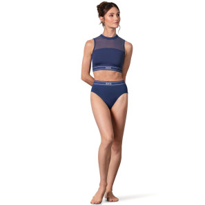 Briefs Poledance und Heels elastisch mit Logo R90009 Bloch Lumina