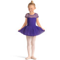 Tanzdress Tutu kurzarm Puffärmel M20007C Mirella Celeste