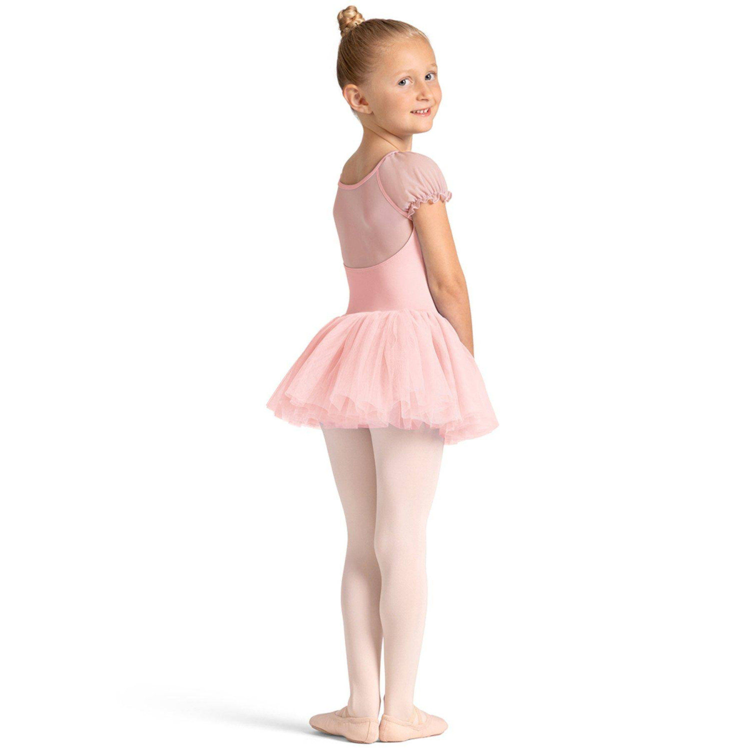 Tanzdress Tutu kurzarm Puffärmel M20007C Mirella Celeste